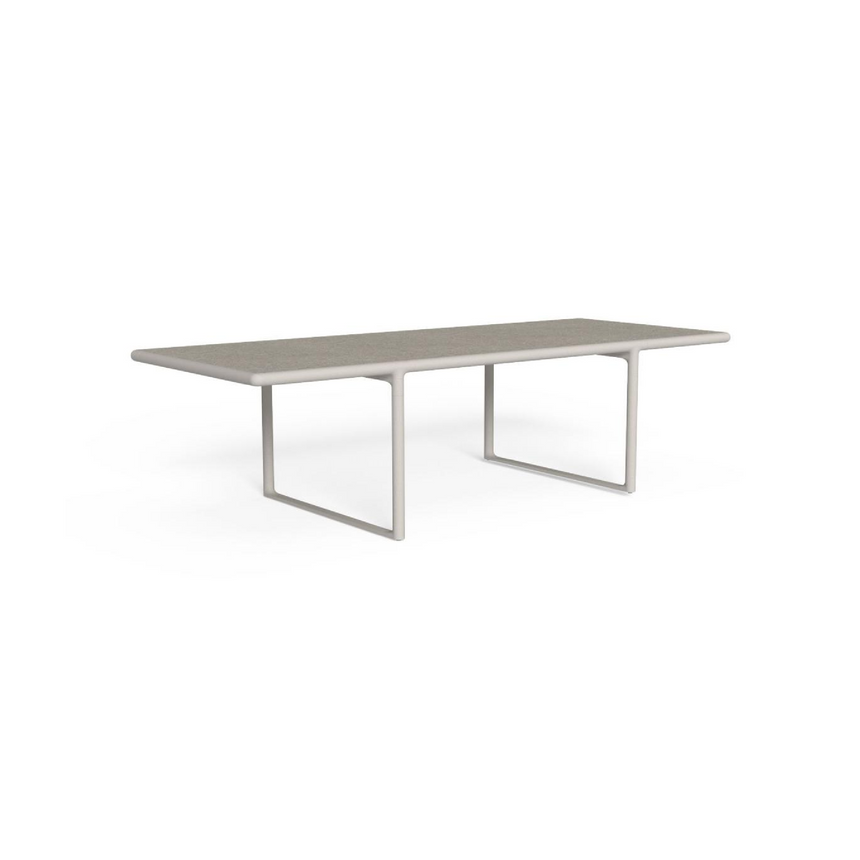 Aluminum Framed Outdoor Dining Table | Talenti Tressé | Italianfurniture.com