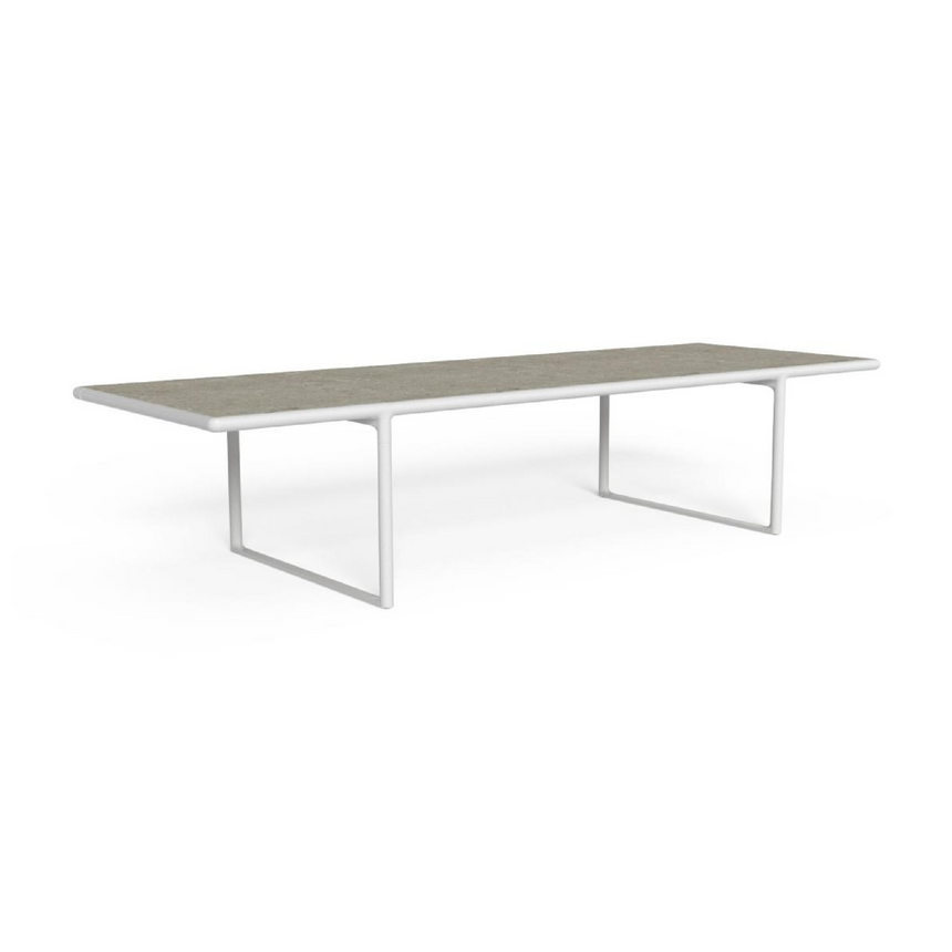 Aluminum Framed Outdoor Dining Table | Talenti Tressé | Italianfurniture.com