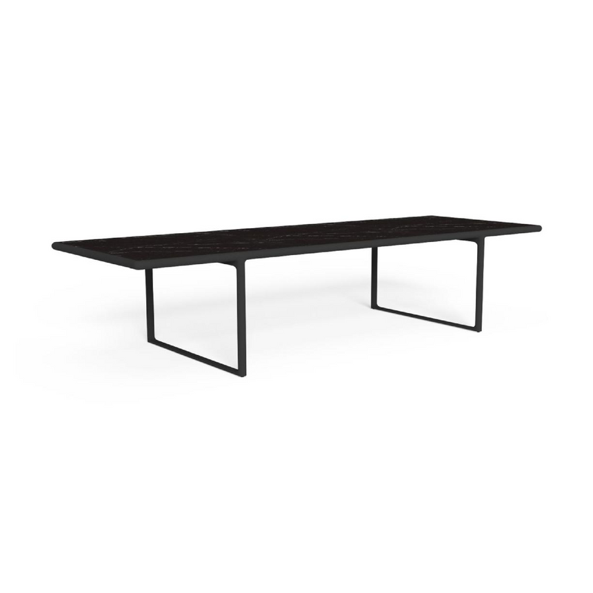 Aluminum Framed Outdoor Dining Table | Talenti Tressé | Italianfurniture.com