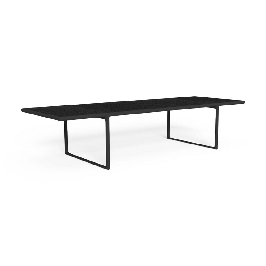 Aluminum Framed Outdoor Dining Table | Talenti Tressé | Italianfurniture.com