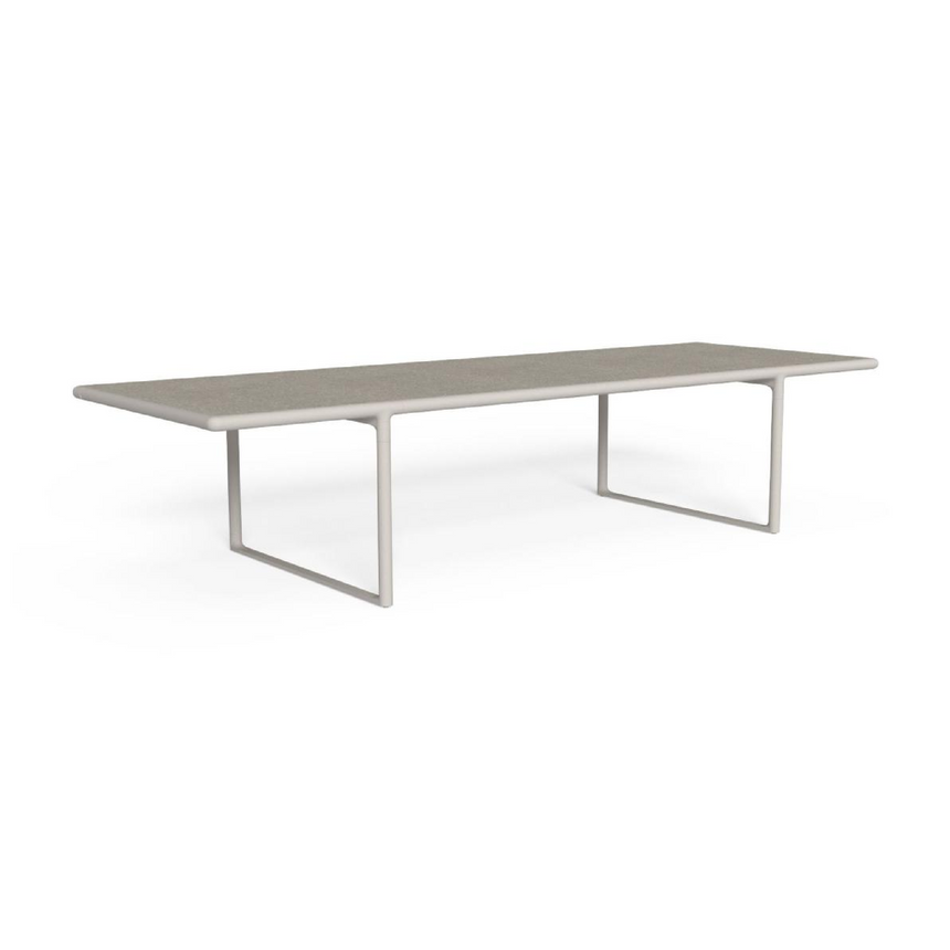Aluminum Framed Outdoor Dining Table | Talenti Tressé | Italianfurniture.com