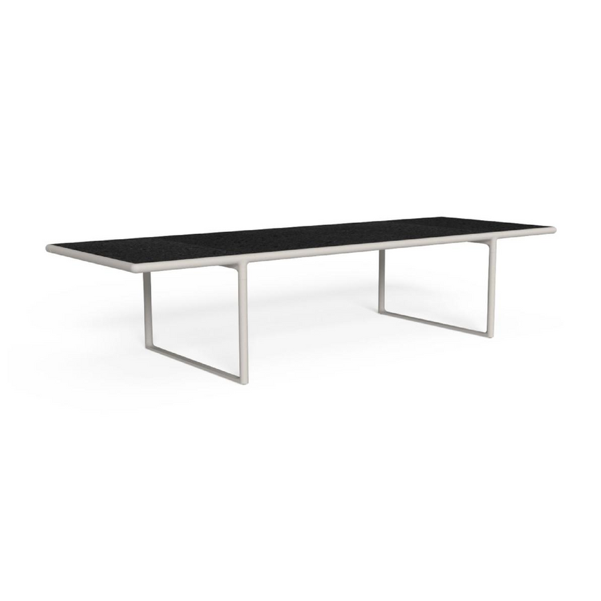 Aluminum Framed Outdoor Dining Table | Talenti Tressé | Italianfurniture.com