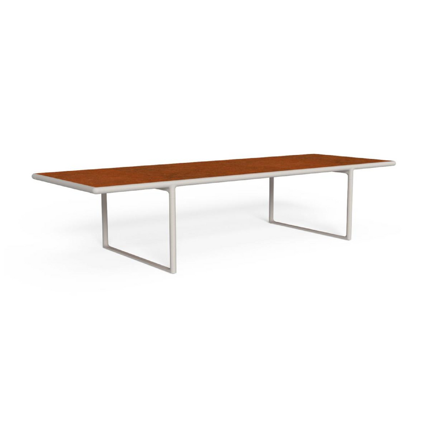 Aluminum Framed Outdoor Dining Table | Talenti Tressé | Italianfurniture.com
