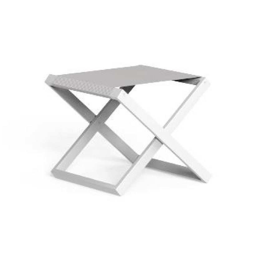 Textilene Outdoor Ottoman | Talenti Touch | Italianfurniture.com