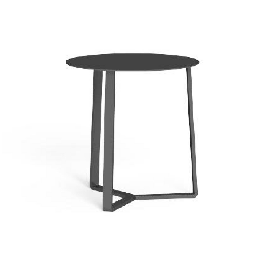 Aluminum Outdoor Round Coffee Table | Talenti Touch | Italianfurniture.com