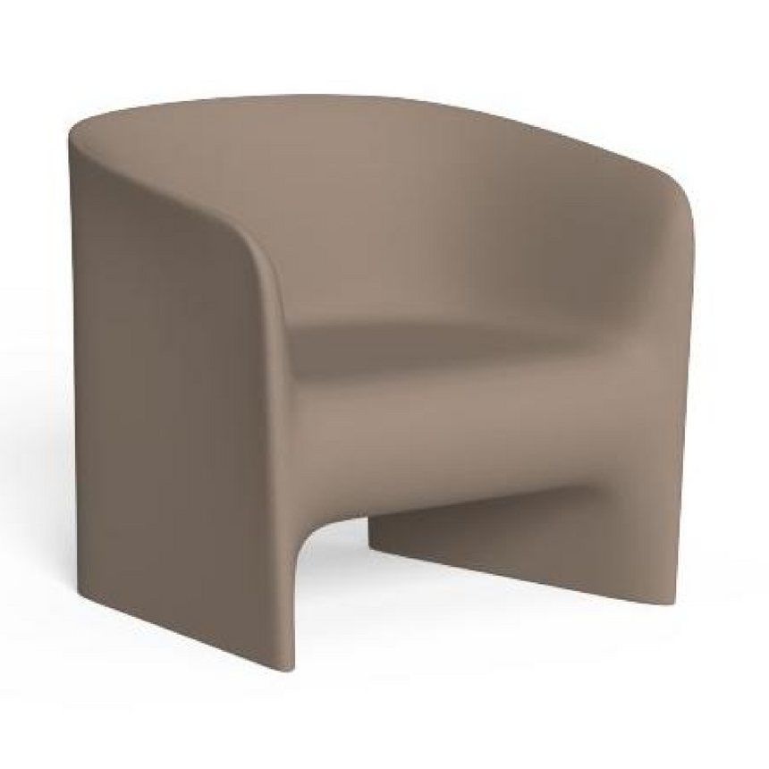 Modern Molded Outdoor Living Armchair | Talenti Tweet | Italianfurniture.com