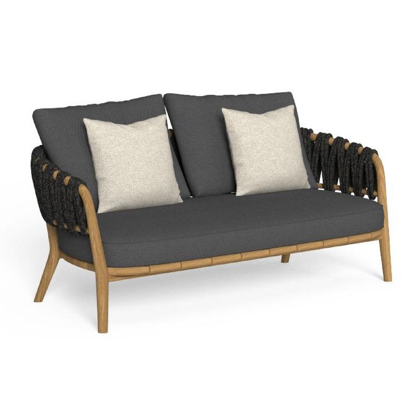 Braided Rope Outdoor Loveseat | Talenti Venice | Italianfurniture.com