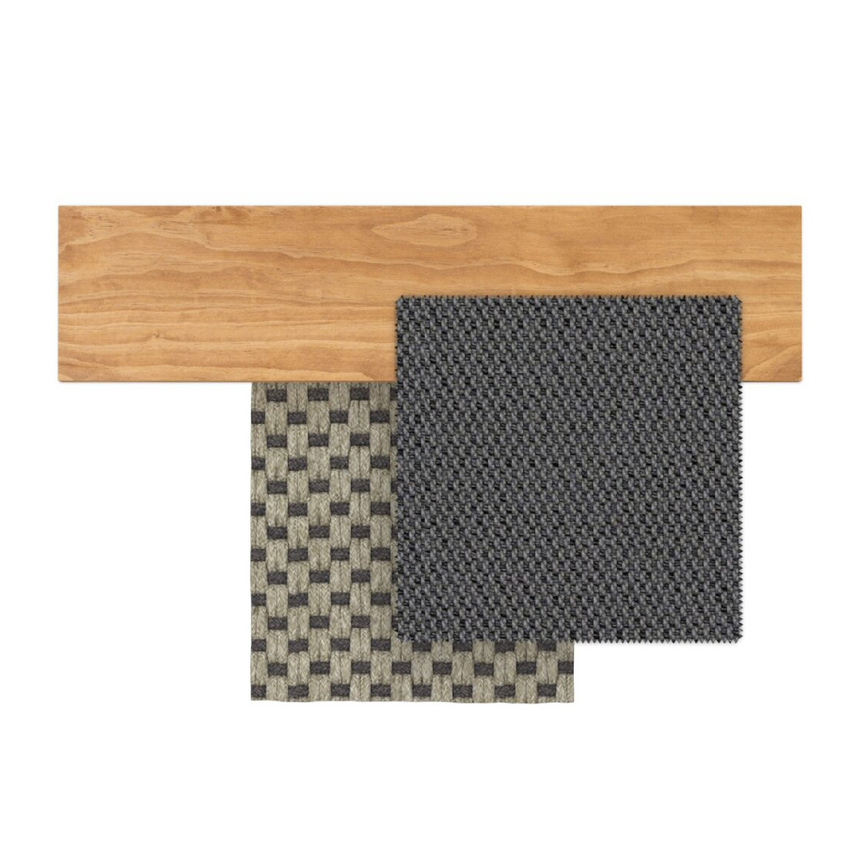 Wooden Base Outdoor Armchair | Talenti Venice | Italianfurniture.com