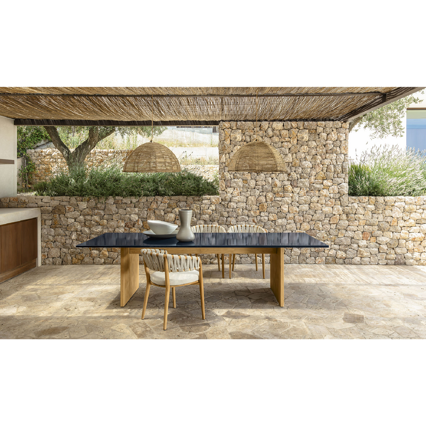 Braided Rope Outdoor Dining Chair | Talenti Venice | Italianfurniture.com