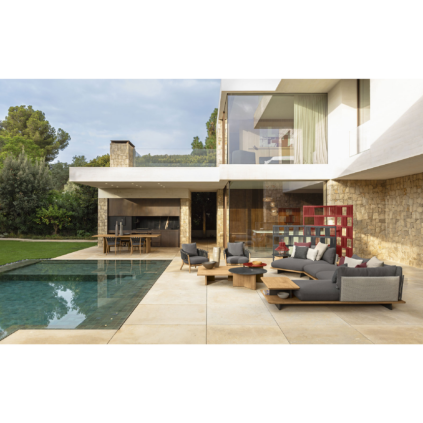 Wooden Outdoor Coffee Table | Talenti Venice | Italianfurniture.com