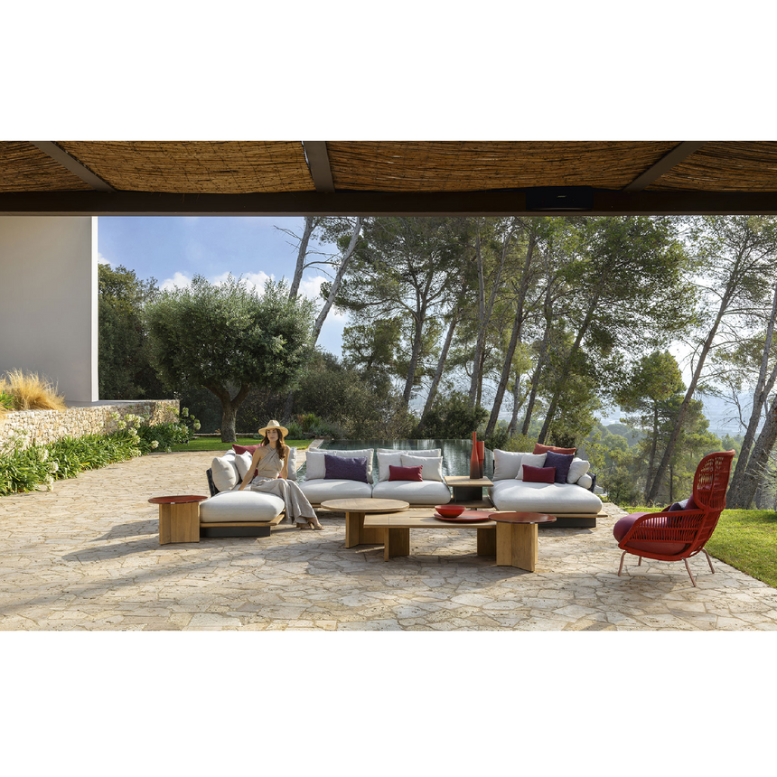 Wooden Outdoor Coffee Table | Talenti Venice | Italianfurniture.com