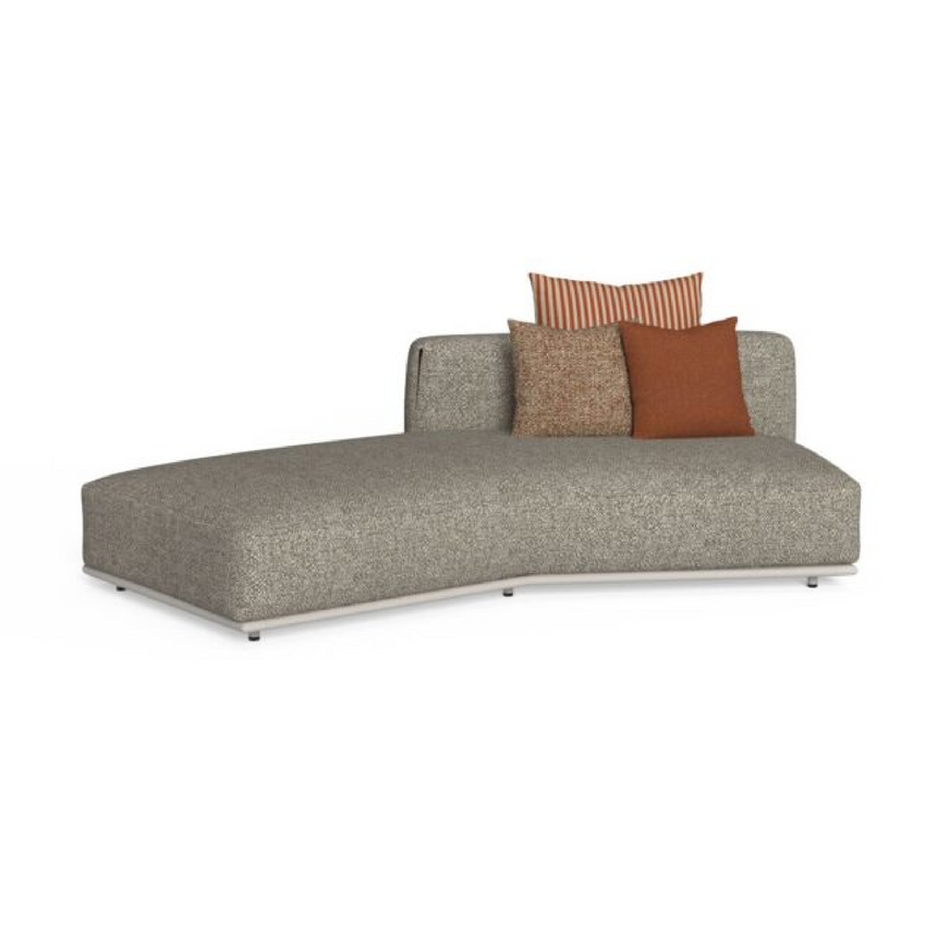 Leather Band Outdoor Modular Sofa | Talenti Tressé | Italianfurniture.com