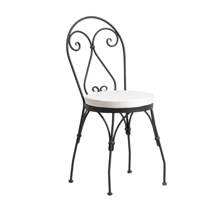 Iron Outdoor Dining Chair | Unopiu Aurora | Italianfurniture.com
