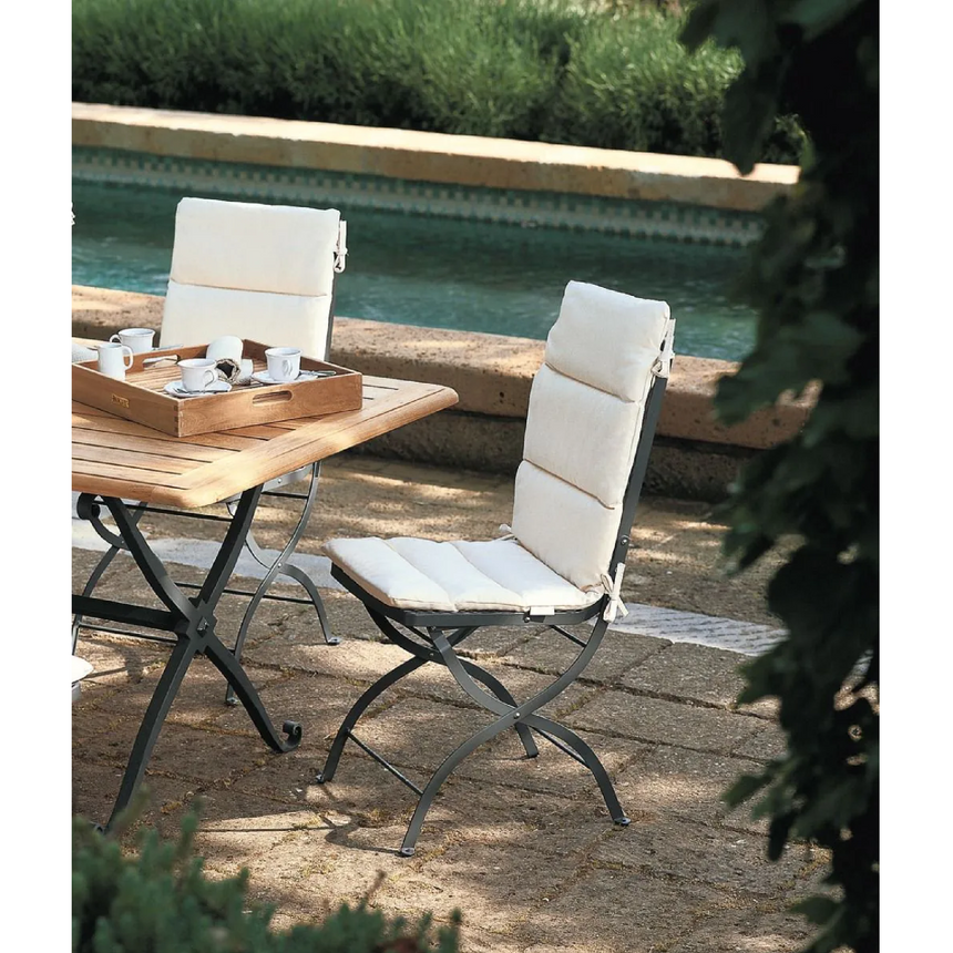 Iron Outdoor Folding Chair S | Unopiu Aurora | Italianfurniture.com