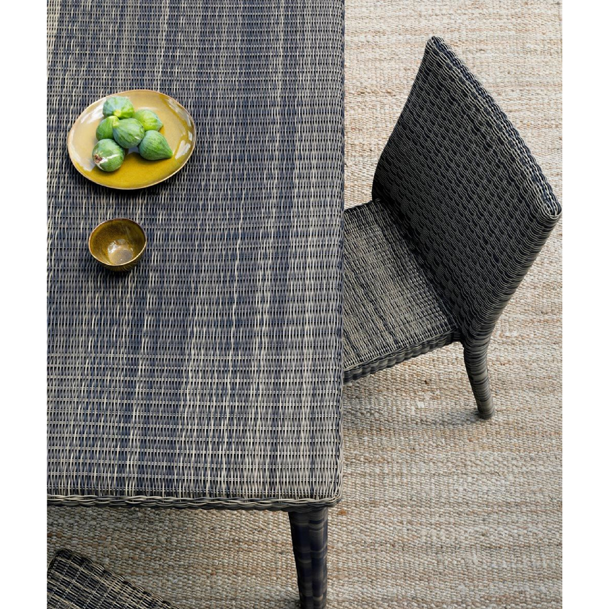 Woven Rectangular Outdoor Coffee Table | Unopiu Agorà | Italianfurniture.com
