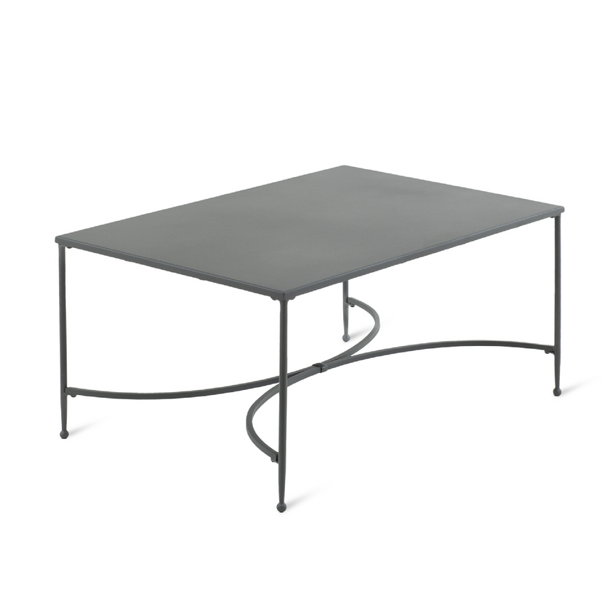 Black Iron Outdoor Coffee Table | Unopiu Toscana | Italianfurniture.com