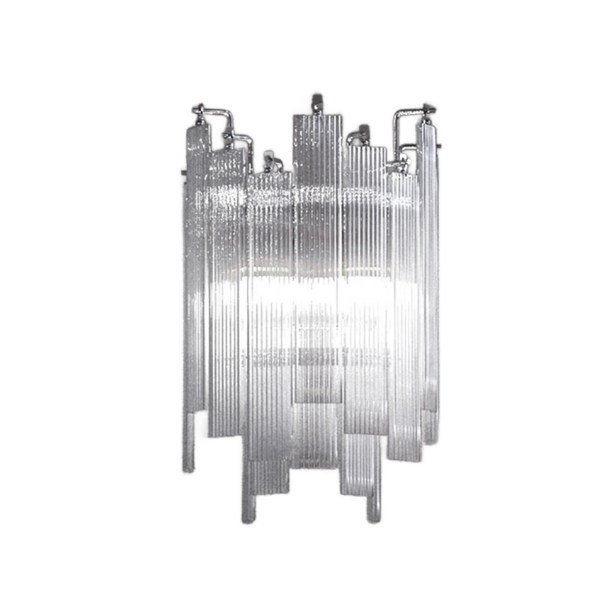 Crystal Sheets Wall Lamp | Venini Nastri | Italianfurniture.com