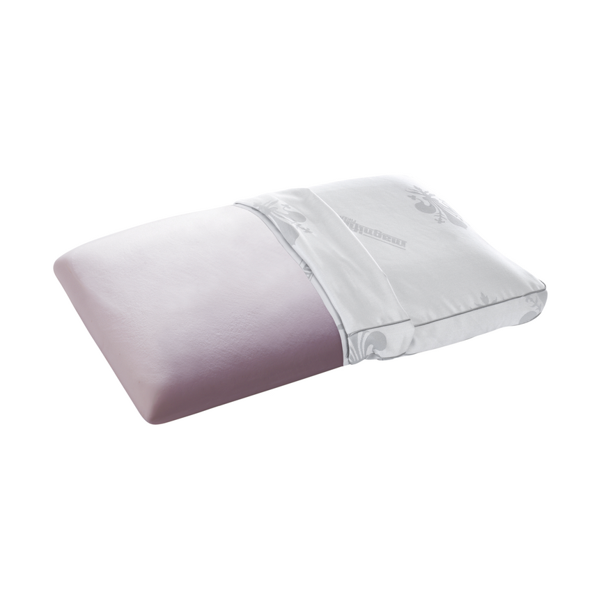Viscose Satin Maxi Pillow | Magniflex Virtuoso | Italianfurniture.com