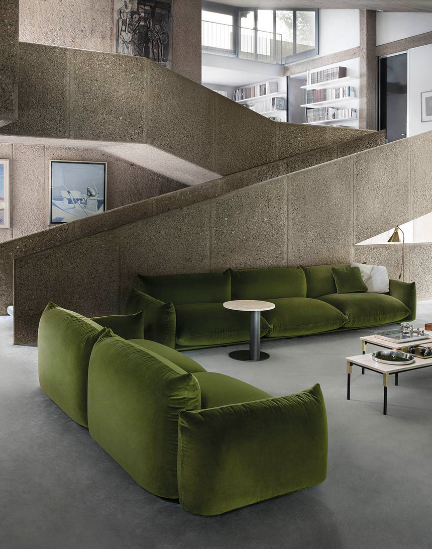 Plush Pillow-Style Sofa | Arflex Marenco