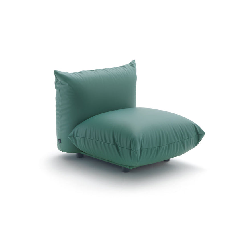Plush Pillow-Style Armless Lounge Chair | Arflex Marenco