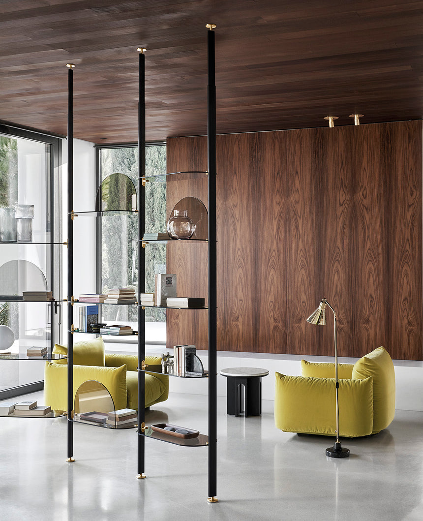 Plush Pillow-Style Lounge Chair | Arflex Marenco