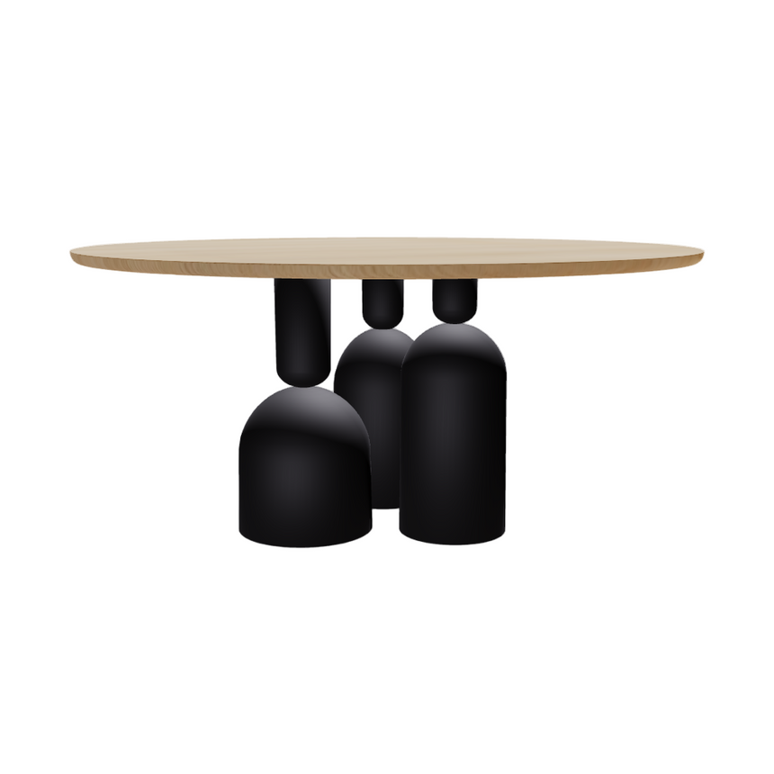 Round Wooden Dining Table | Bonaldo Cop