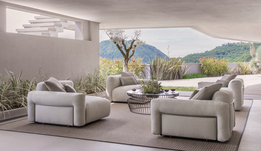 Outdoor Modular Sofa Element | Flou Fiocco