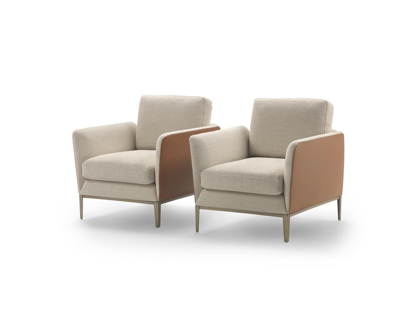 Flared Arm Lounge Chair | Marelli Ritz