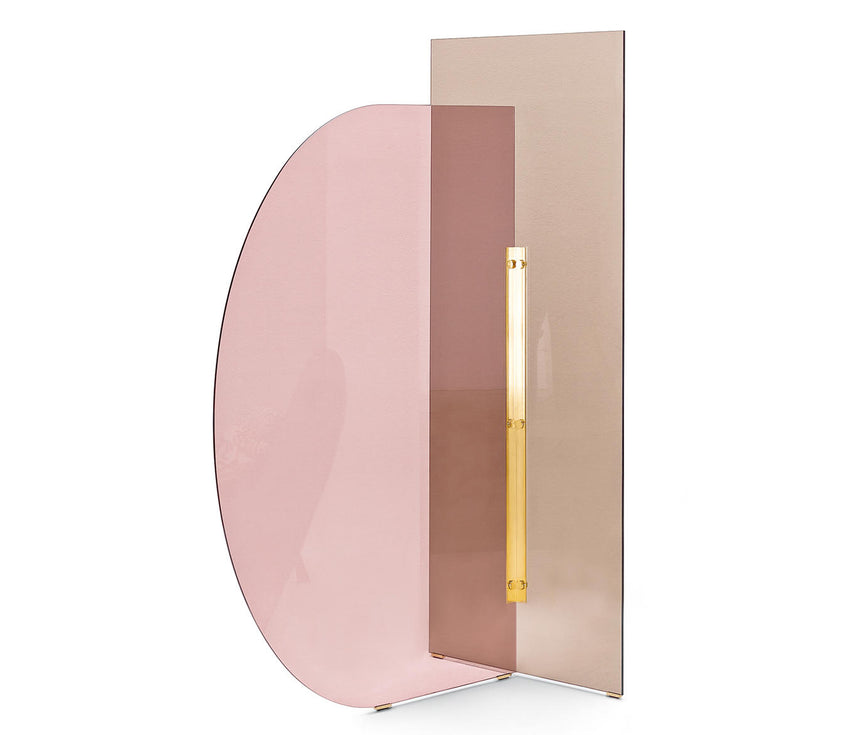 Colored Glass Room Divider | Arflex Vela