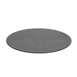 Grained Leather Round Placemat | Pinetti | Italianfurniture.com