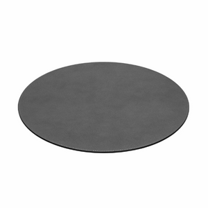Grained Leather Round Placemat | Pinetti | Italianfurniture.com