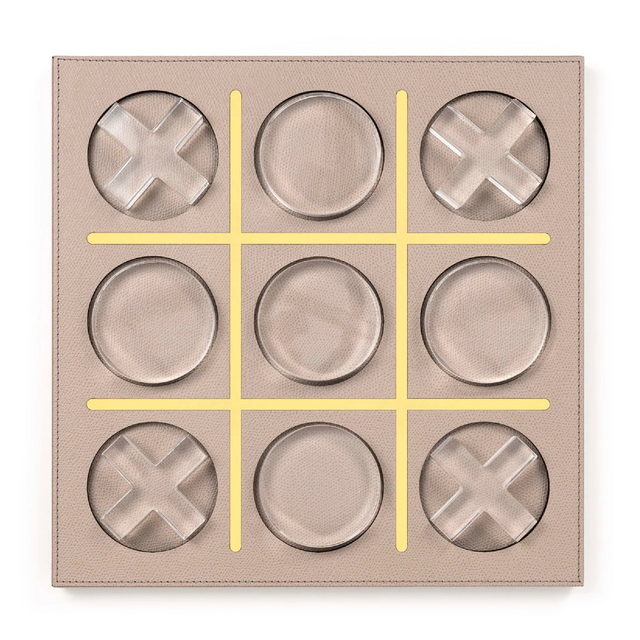 Calf Leather Board Game | Pinetti Boston Tris | Italianfurniture.com