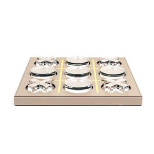 Calf Leather Board Game | Pinetti Boston Tris | Italianfurniture.com