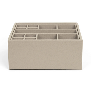 Leather Tabletop Organizer | Pinetti | Italianfurniture.com