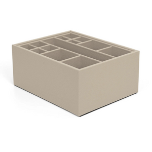 Leather Tabletop Organizer | Pinetti | Italianfurniture.com