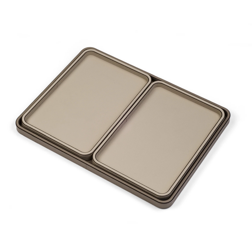 Hand-Stitched Leather Tray | Pinetti Jane | Italianfurniture.com