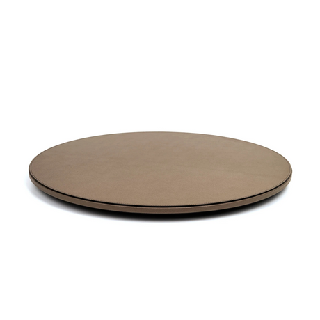 Calf Leather Lazy Susan | Pinetti | Italianfurniture.com