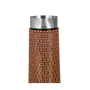 Leather-Wrapped Glass Carafe | Pinetti Sophie | Italianfurniture.com