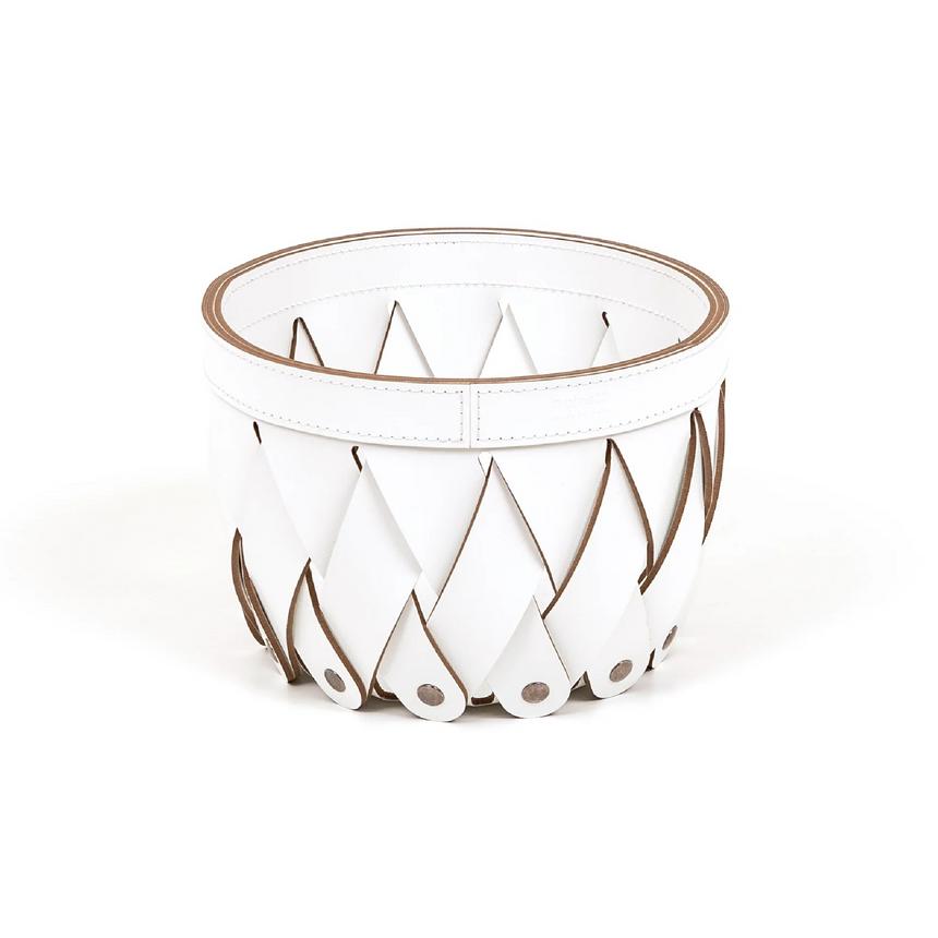 Braided Leather Empty Pocket | Pinetti Canaria | Italianfurniture.com