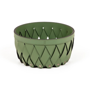 Braided Leather Empty Pocket | Pinetti Canaria | Italianfurniture.com