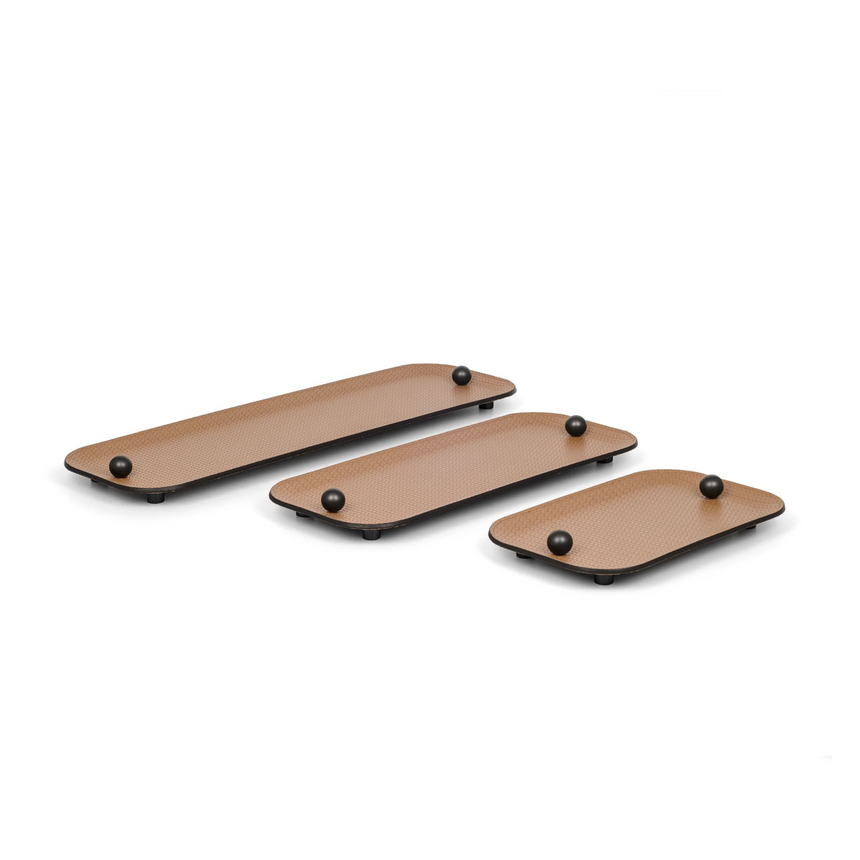 Waterproof Leather Tray | Pinetti Olimpia | Italianfurniture.com