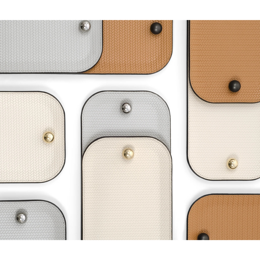 Waterproof Leather Tray | Pinetti Olimpia | Italianfurniture.com