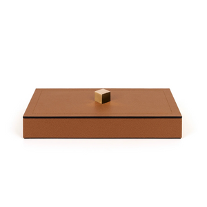 Leather Covered Wooden Box | Pinetti Kate | Italianfurniture.com