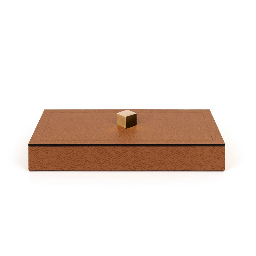 Leather Covered Wooden Box | Pinetti Kate | Italianfurniture.com