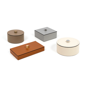 Leather Covered Wooden Box | Pinetti Kate | Italianfurniture.com