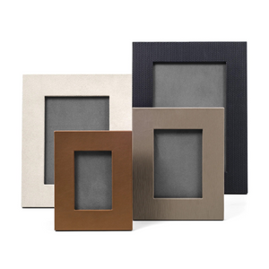 Calf Leather Frame Set (4) | Pinetti | Italianfurniture.com