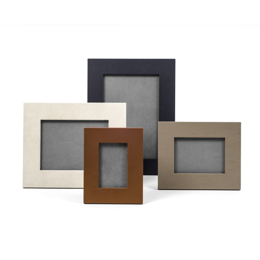 Calf Leather Frame Set (4) | Pinetti | Italianfurniture.com