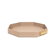 Hexagonal Leather Tray | Pinetti Grace | Italianfurniture.com