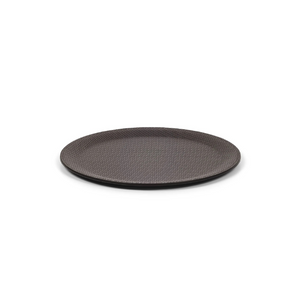 Round Calf Leather Tray | Pinetti Victor | Italianfurniture.com
