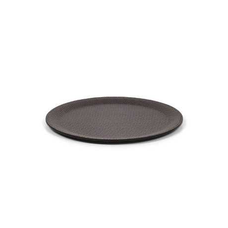 Round Calf Leather Tray | Pinetti Victor | Italianfurniture.com